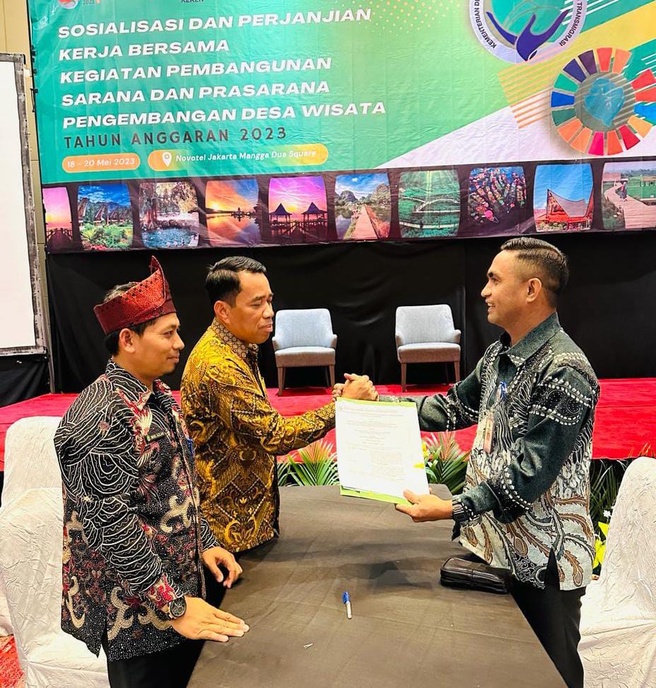 Desa Sepahat Dapat Bantuan Pembangunan Desa Wisata dari Kementerian Desa PDTT Rp400 Juta