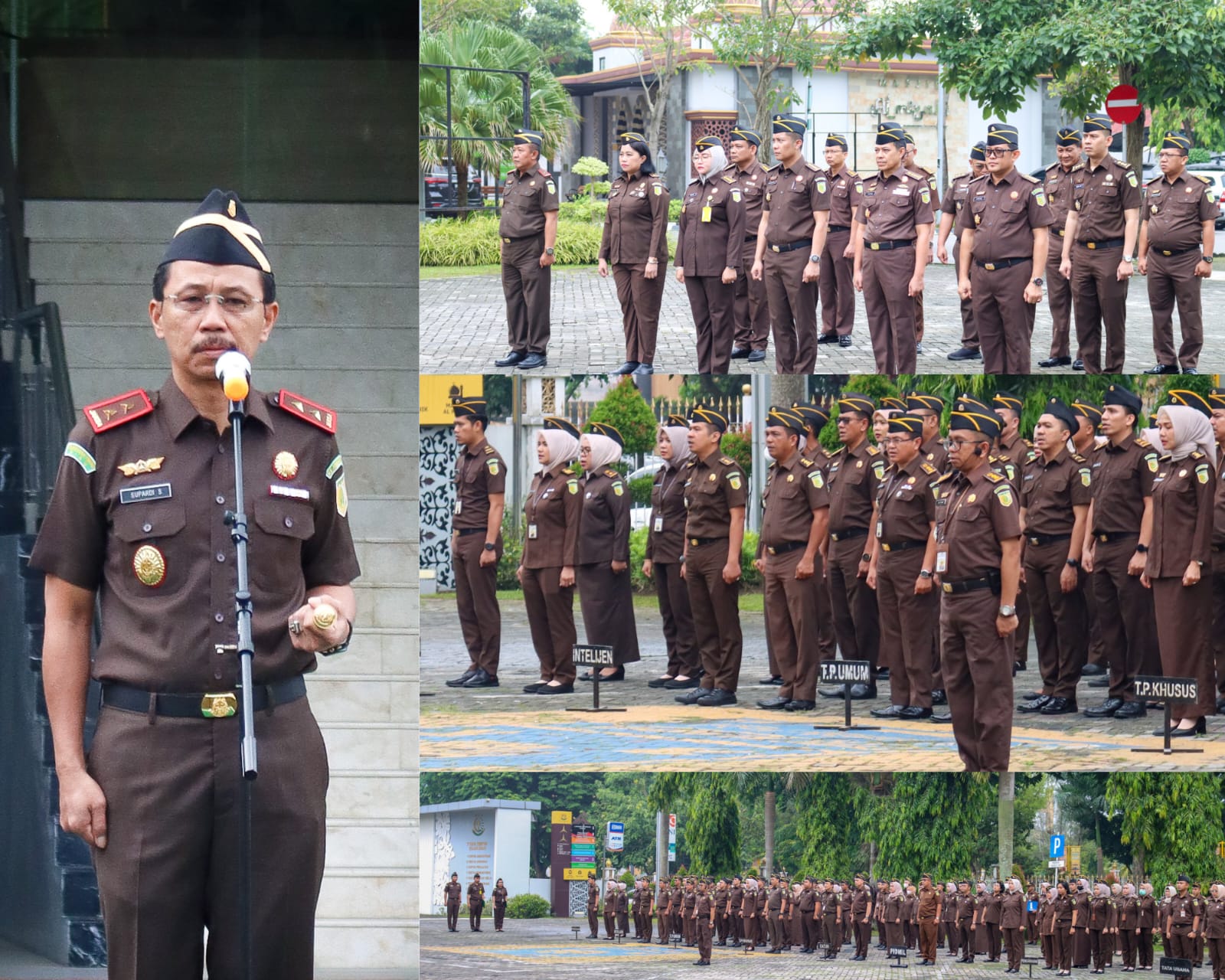 Kajati Riau Pimpin Upacara HKN ke 115