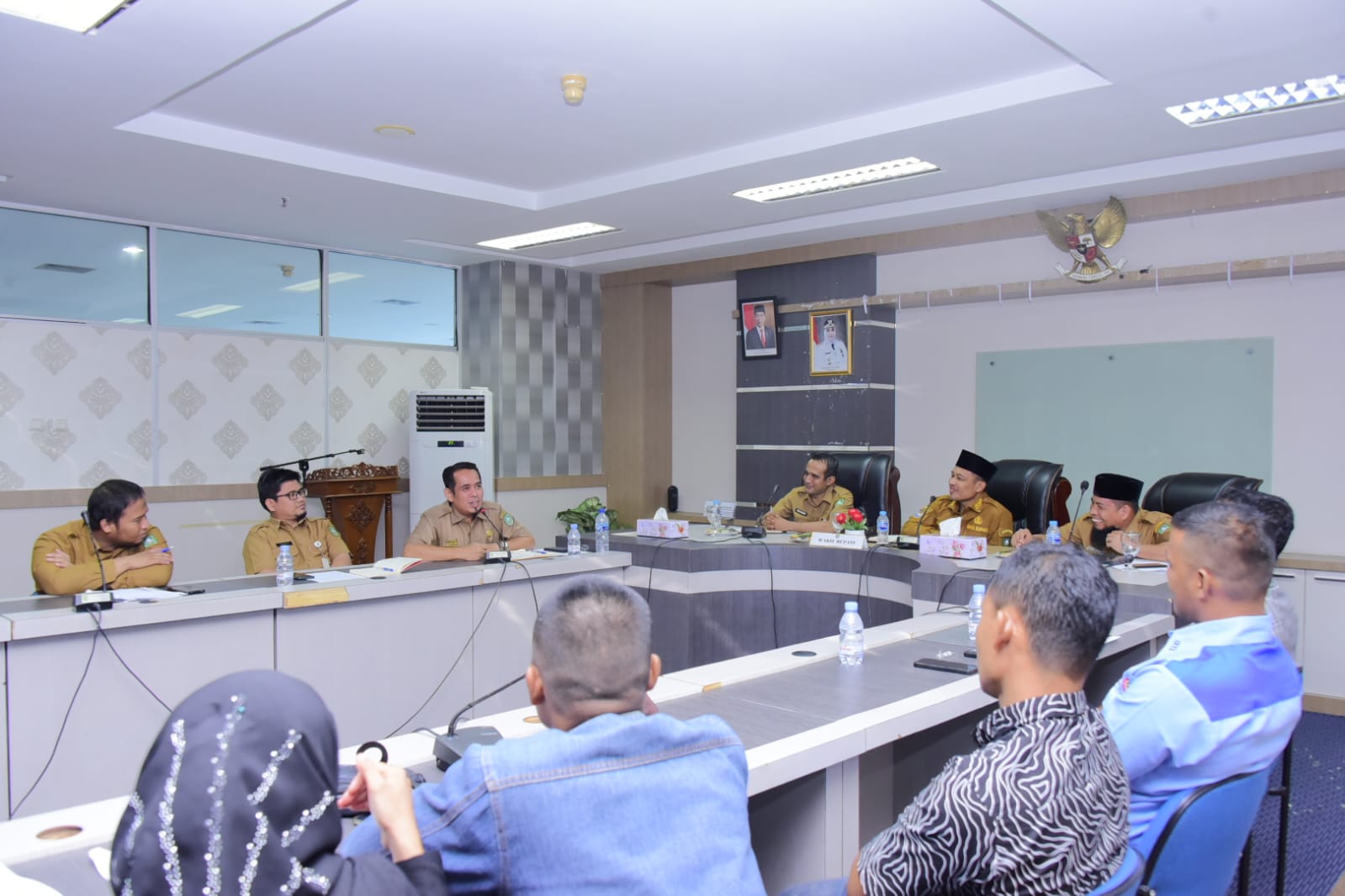 Gaji Tiga Bulan Tak Dibayarkan, Karyawan PT MAS Mengadu ke Wakil Bupati Bengkalis