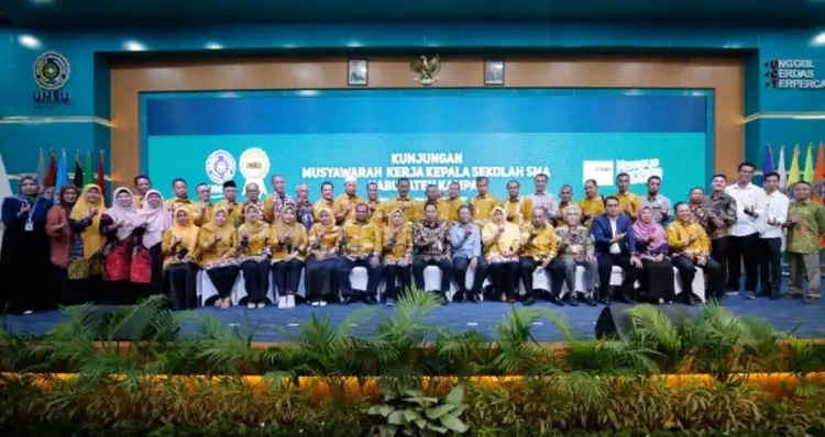 33 Kepala Sekolah di Kabupaten Kampar Tandatangani MoU di Universitas Muhammadiyah Sumatera Utara