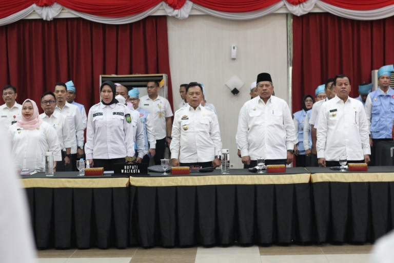 Ikut Rakor Pemberantasan Korupsi, Plt. Bupati Asmar Minta Petunjuk KPK