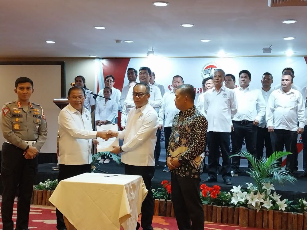 Pengurus DPD Aptrindo Riau Masa Bakti 2023-2028 Resmi Dilantik