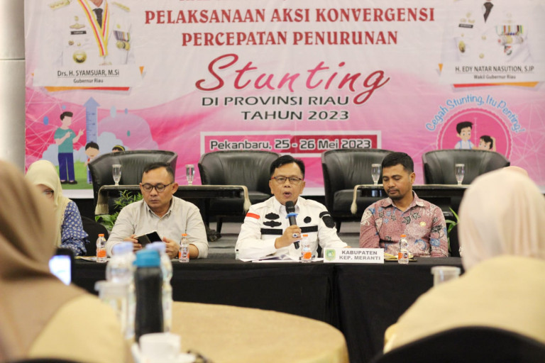 Pemkab Meranti Paparkan Aksi Penurunan Stunting