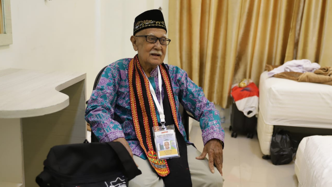 Ini Cerita Muhammad Taher Abdussalam, Pria Berumur Seabad, Jual Tanah Demi Berhaji