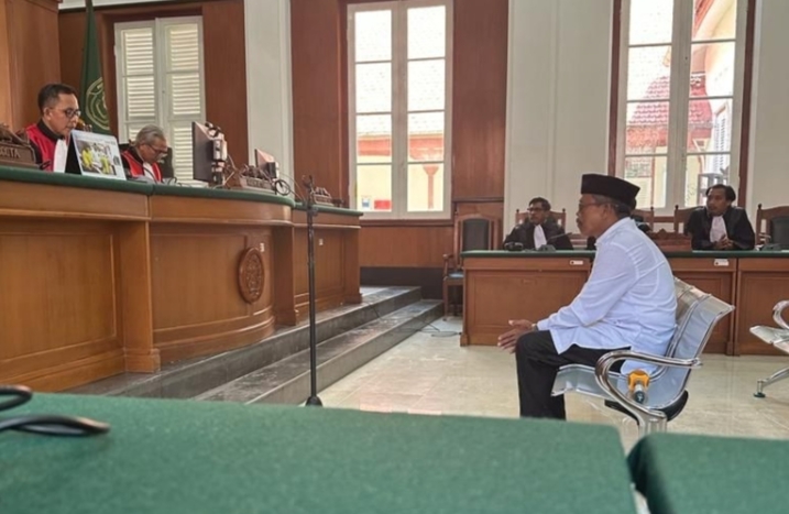 Seluruh Keberatan atau Eksepsi Terdakwa Gazali Machmud Ditolak Majlis Hakim