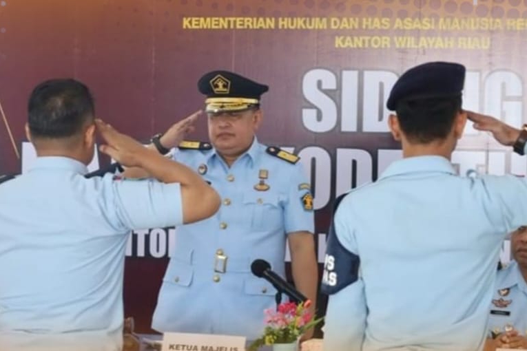 Ditangkap Bawa Sabu Pegawai Rutan di Pekanbaru Disidang Etik