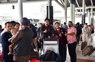 Kloter Kedua, 56 Warga Riau dari Sudan Tiba di Pekanbaru