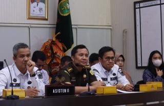 Asintel Kejati Riau Hadiri Rapat Koordinasi Pengendalian Inflasi 2023 Secara Virtual 
