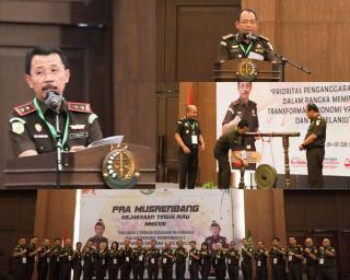 Kajati Riau Secara Resmi Membuka Pra Musrenbang Kejaksaan Tinggi Riau 2023