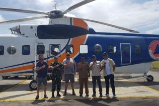 Atasi Karhutla, Bantuan Helikopter Water Bombing BNPB Tiba di Riau