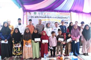 Plt Sekda Resmikan Kantor PT BPR Pekanbaru Madani Kantor Kas Bengkalis