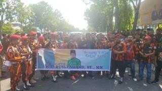 Massa Pemuda Pancasila Riau Buktikan Dukung Penuh Rusli Ahmad Jadi Calon DPD