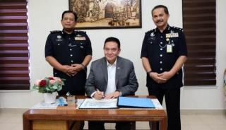 Jaga Selat Malaka dari Kejahatan, Polda Riau Ajak Polis Kontijen Bekerja Sama