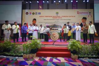 Gubri Syamsuar Hadiri Rapimnas I Pemuda Katolik 2023