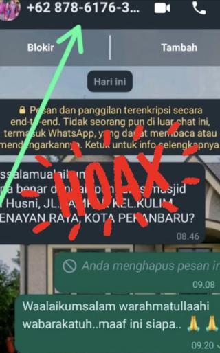 Waspada! Penipuan Catut Nama Istri Pj Wali Kota Beri Bantuan ke Masjid