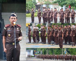 Kajati Riau Pimpin Upacara HKN ke 115
