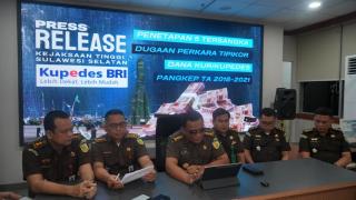 Kejati Sulsel Tetapkan 5 Orang Tersangka dan langsung Ditahan