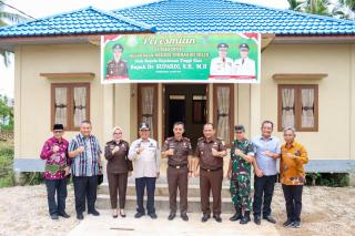 Peresmian Balai Rehabilitasi Narkotika Adhyaksa dan Rumah Dinas Kejari InhilÂ 