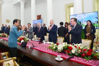 Presiden Jokowi Terima Kunjungan Delegasi US-ABC