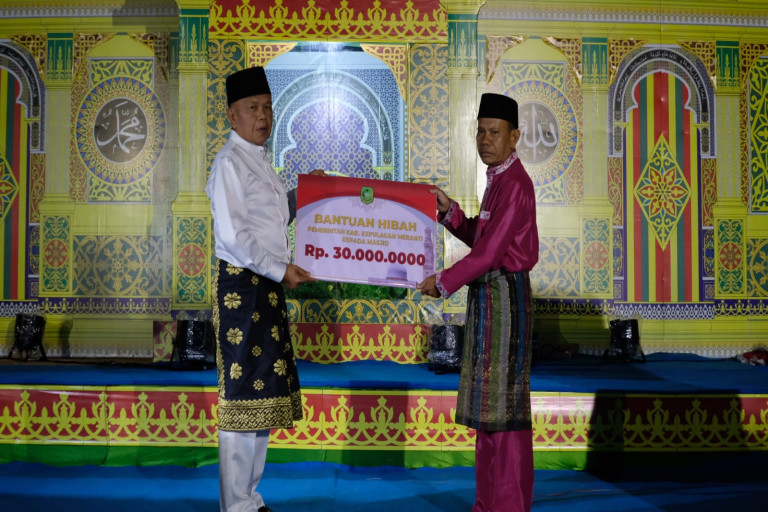 Minta Doa Masyarakat, Plt Bupati Buka MTQ Kecamatan Merbau
