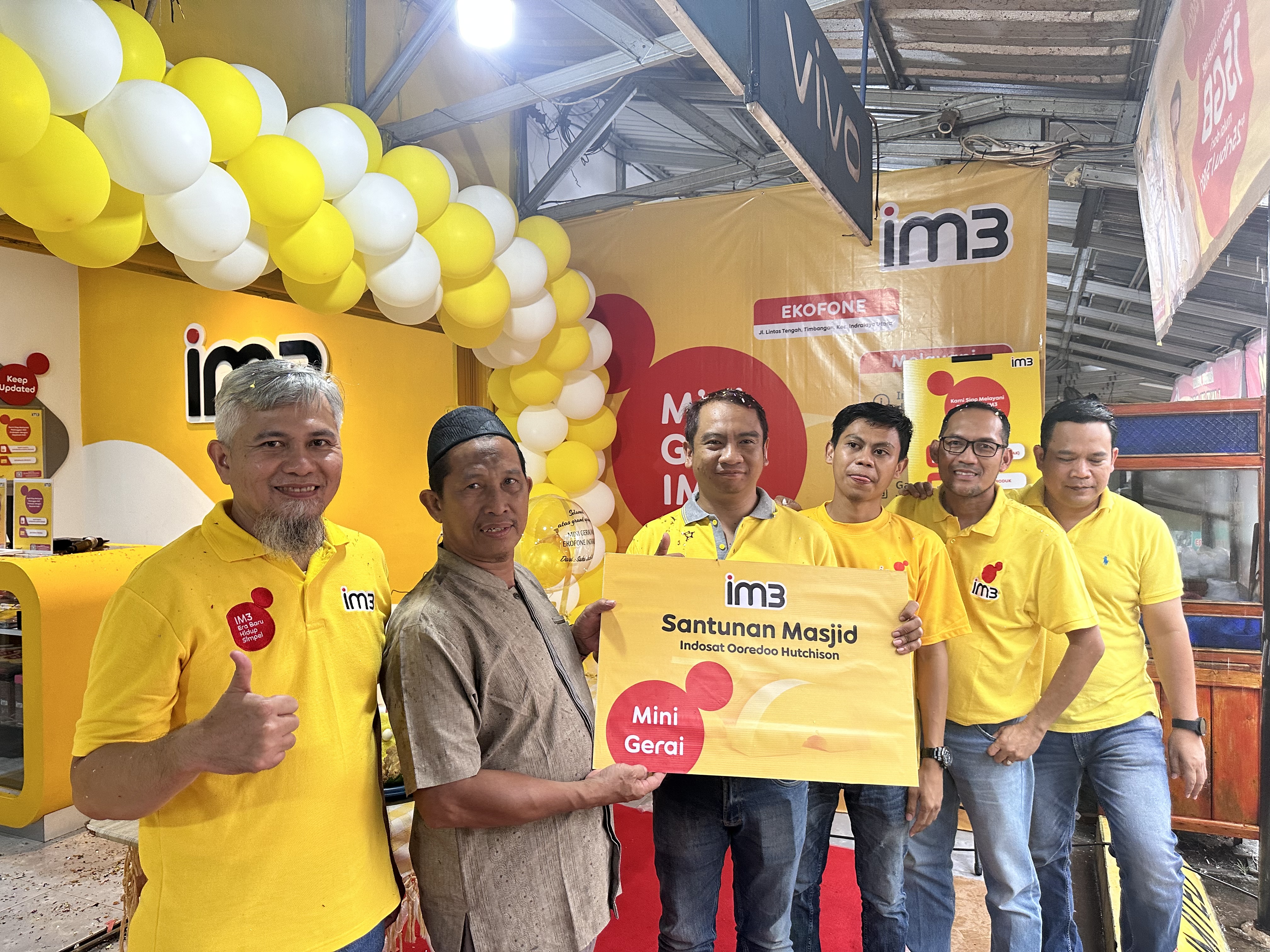 Perkuat Pelayanan di Area Kampus dan Sentra Bisnis, IM3 Buka Mini Gerai di Indralaya Sumsel