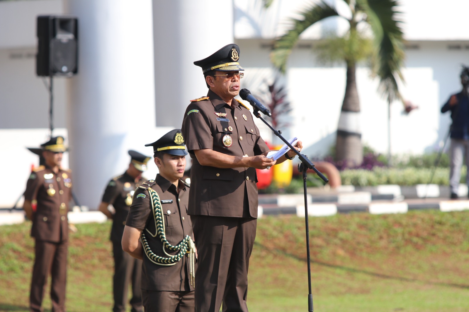 Wakil Jaksa Agung Pimpin Upacara Hari Lahir Pancasila