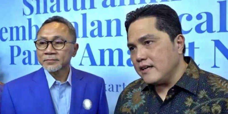 Dorong Erick Thohir jadi Cawapres, PAN Berpeluang Gabung Koalisi Gerindra