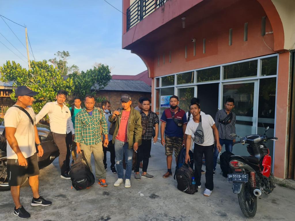 Polres Bengkalis Gagalkan Penyelundupan 28 Pekerja Migran Ilegal ke Malaysia