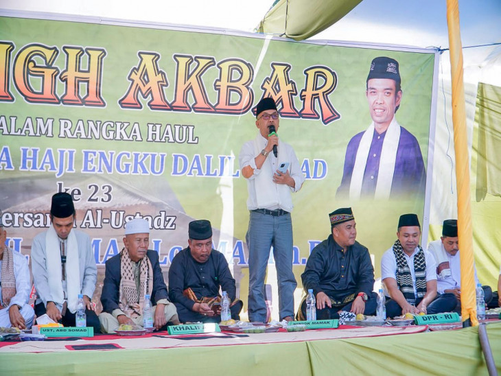 Pj Bupati Hadiri Haul Syekh Muda H. Dalil Ahmad di Surau Ubudiyah