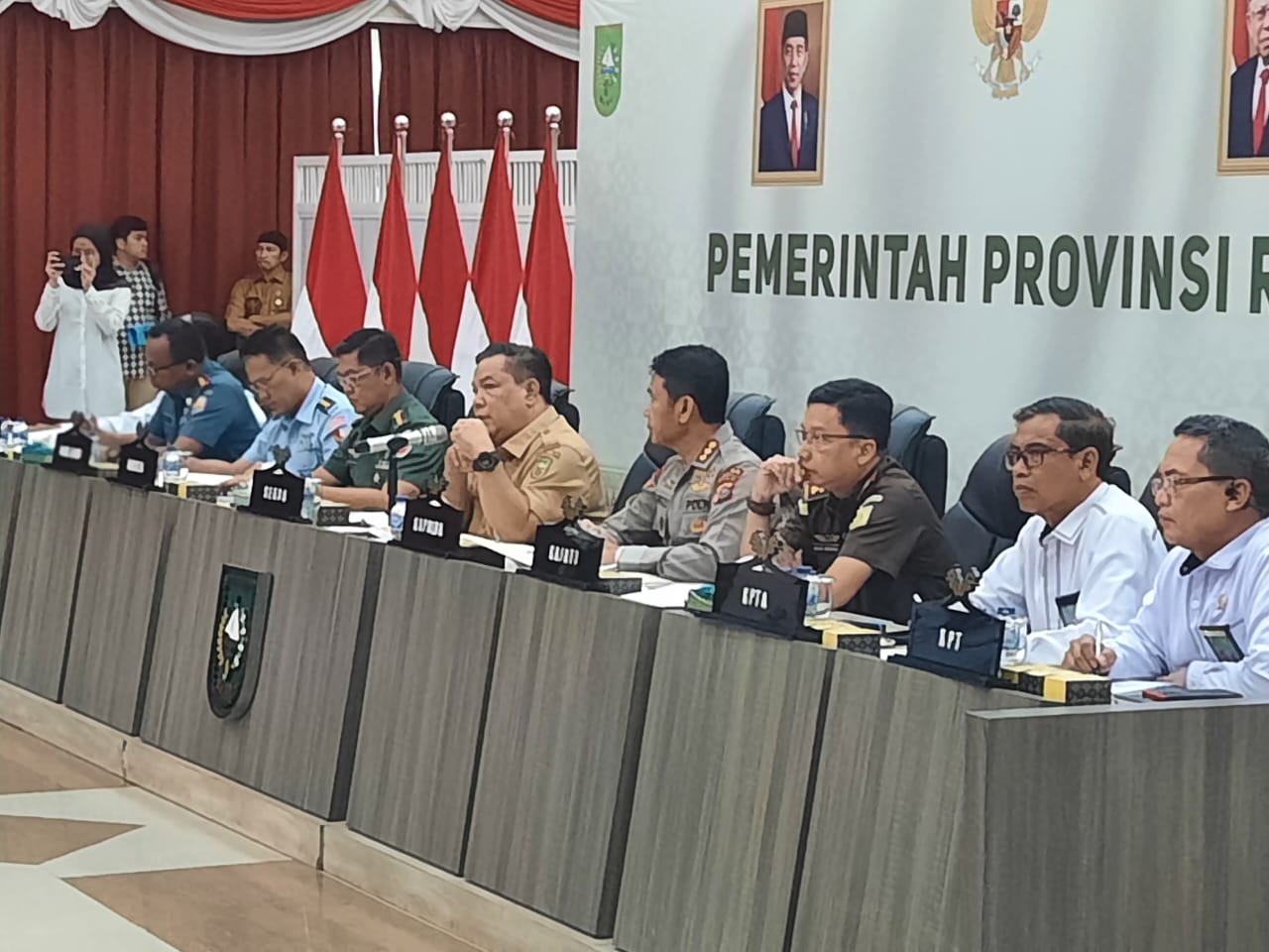 Rapat Koordinasi Forkopimda, Kordinator Bidang Datun Kejati Riau Hadir