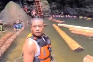 Viral! Wisatawan Temukan Tebangan Kayu Besar di Objek Wisata Gulamo