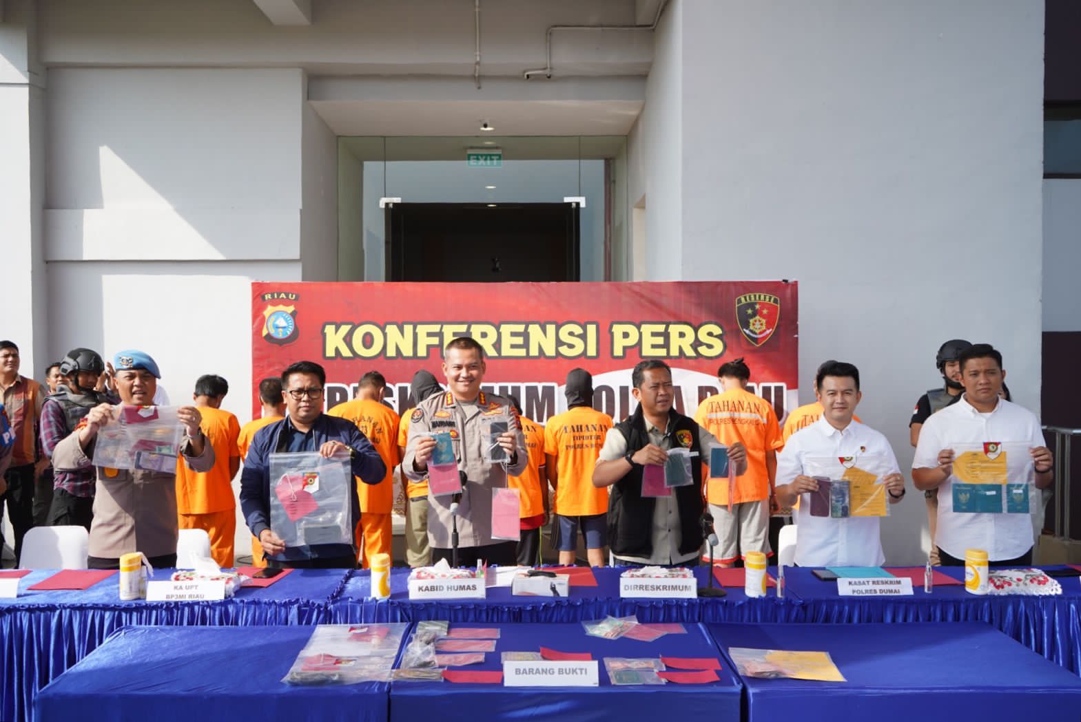 Dalam Sepekan, Polda Riau Bekuk 39 Pelaku TPPO