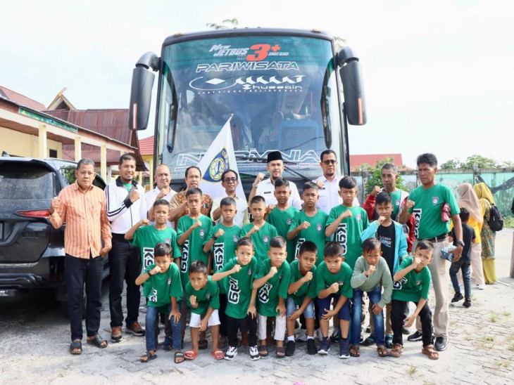Tim Sepakbola SSB M. U Junior Kampar U-12 Wakili Riau pada Tingkat Nasional di Jakarta