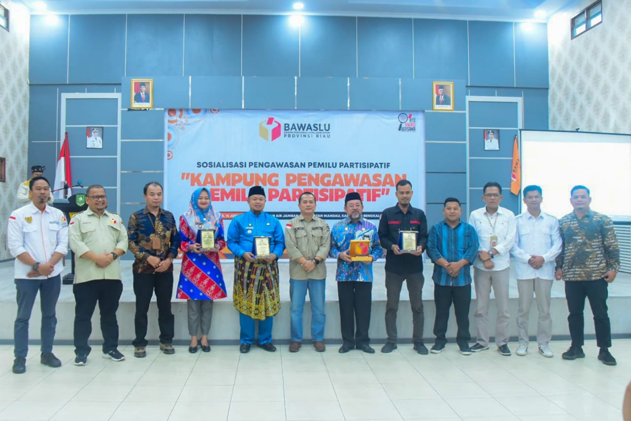 Kelurahan Air Jamban jadi Kampung Pengawasan Pemilu Partisipatif di Riau