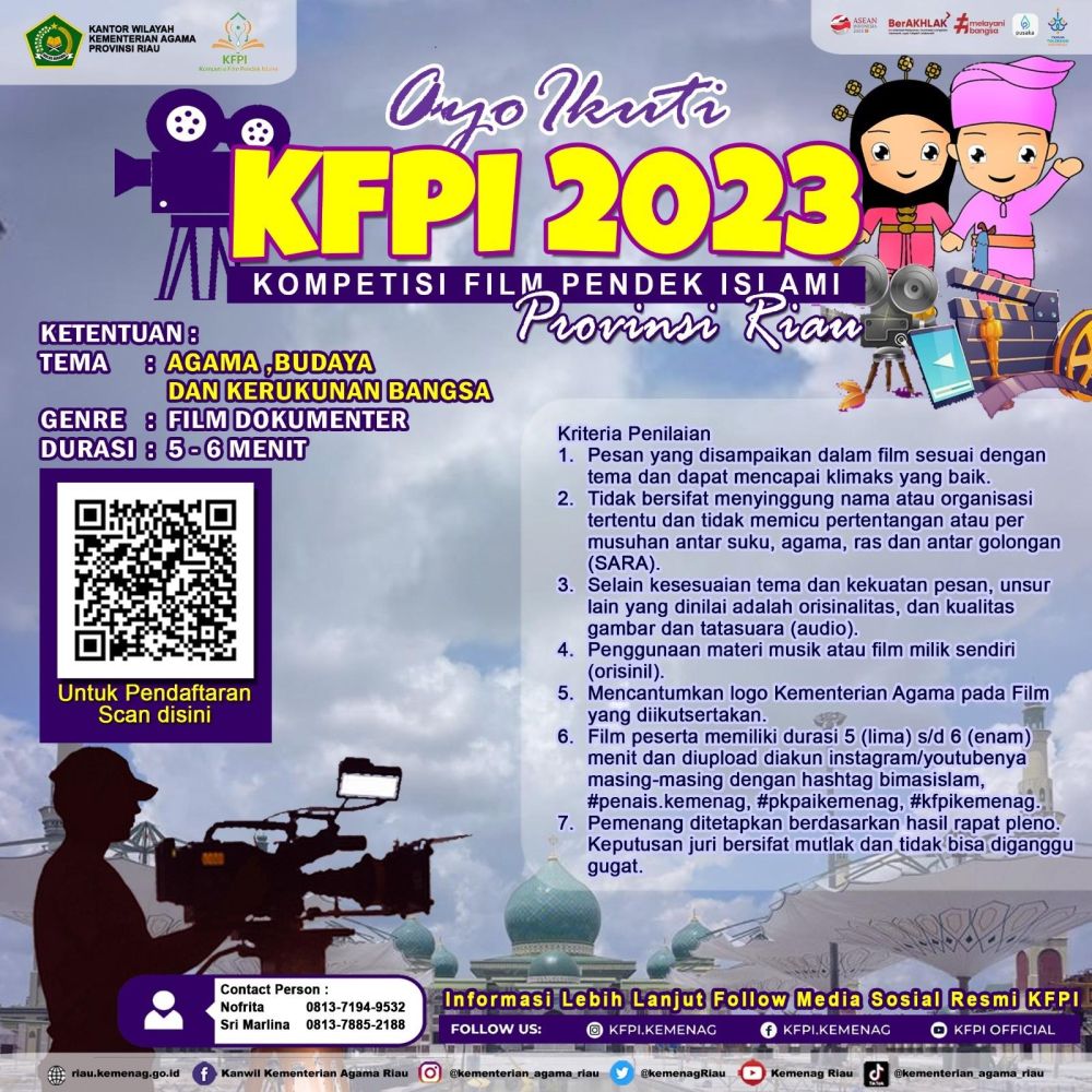 Kementerian Agama Gelar Kompetisi Film Pendek Islami 2023