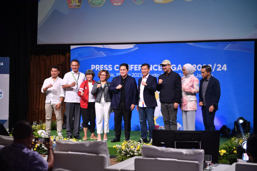 Erick Thohir Siap Jadikan Liga 1 Musim 2023/2024 yang Terbaik di Asia Tenggara