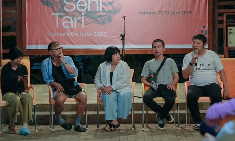 Berkah Kampar Jadi Tuan Rumah Temu Seni Tari Program Indonesia Bertutur 2023