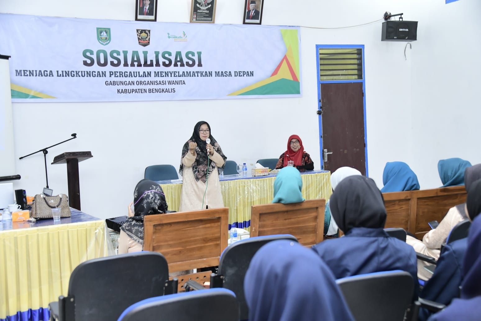 GOW Bengkalis Sosialisasikan Bahaya LGBT Kepada Puluhan Mahasiswa