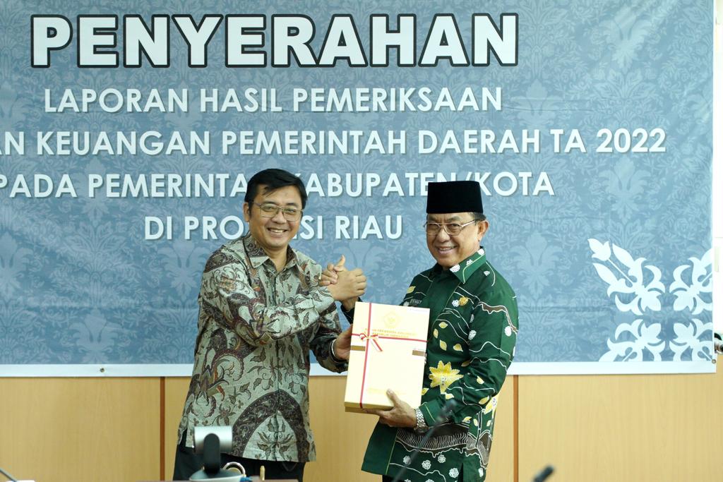 Pemkab Inhil Raih Prediket WTP untuk Ketujuh Kalinya