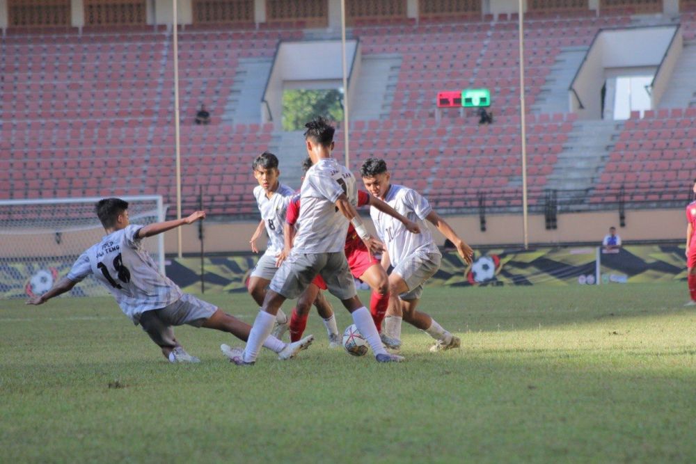 Kalahkan Tim Sumbar, PPLP Riau Lolos Semifinal Kejurnas Sepak Bola