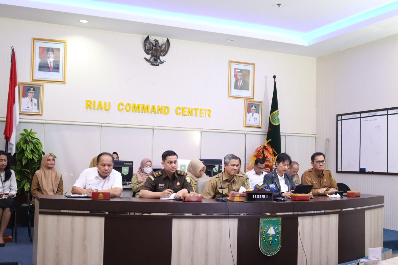 Kasi Perdata Datun Kejati Riau Ikuti Rakor Pengendalian Inflasi Daerah 2023
