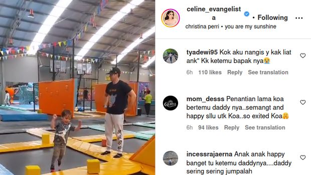 Setahun Tak Bertemu, Stefan William Akhirnya Ajak Anak Bermain