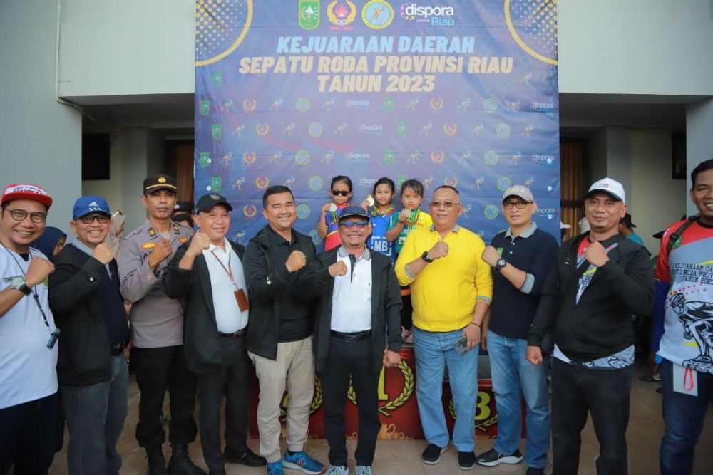 187 Atlet Ikuti Kejurda Riau Sepatu Roda 2023