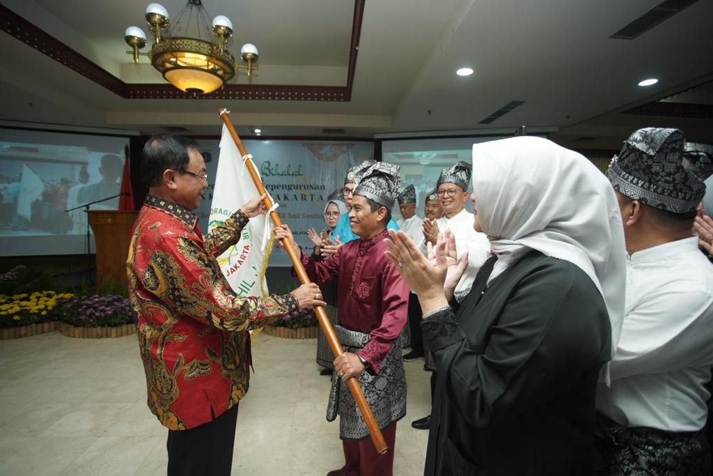 Bupati Wardan Kukuhkan Pengurus Kerukunan Keluarga Inhil Jakarta