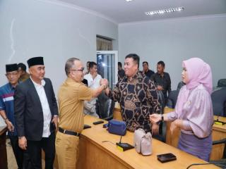 Pj Bupati Silaturrahmi dengan Pimpinan dan Anggota DPRD Kampar