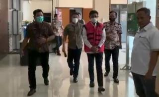 Status Perkara Tersangka Mantan Mentri Kominfo JGP Naik Tahap II