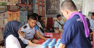Belasan Warga Binaan Lapas Kelas II A Dites Urin, Hasilnya?