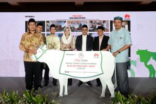 Berbagi Hewan Kurban di 15 Kota di Indonesia Melalui Aksi Kepedulian â€œHuawei I DO Careâ€