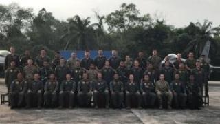 TNI AU Latihan Bersama Angkatan Udara AS di Lanud Roesmin Nurjadin Pekanbaru