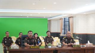 Kajati Riau Ikuti Sosialisasi Linimasa Pelaksanaan Penilaian Pembangunan ZI Menuju WBK WBBMÂ 